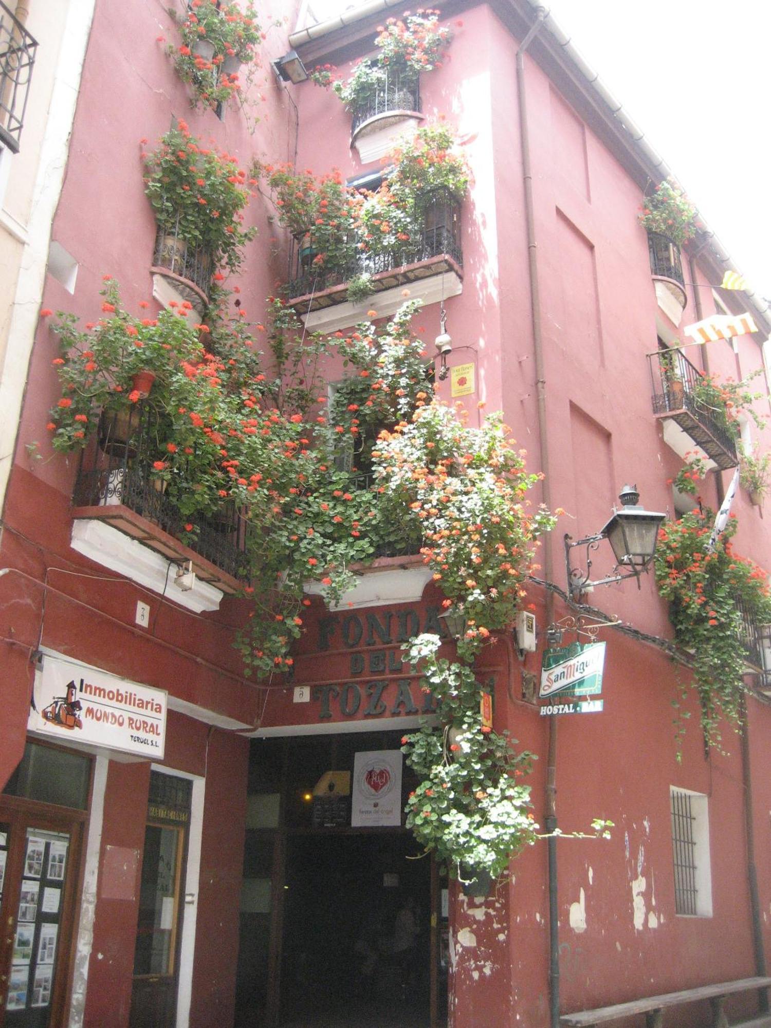 Fonda Del Tozal Hotell Teruel Eksteriør bilde